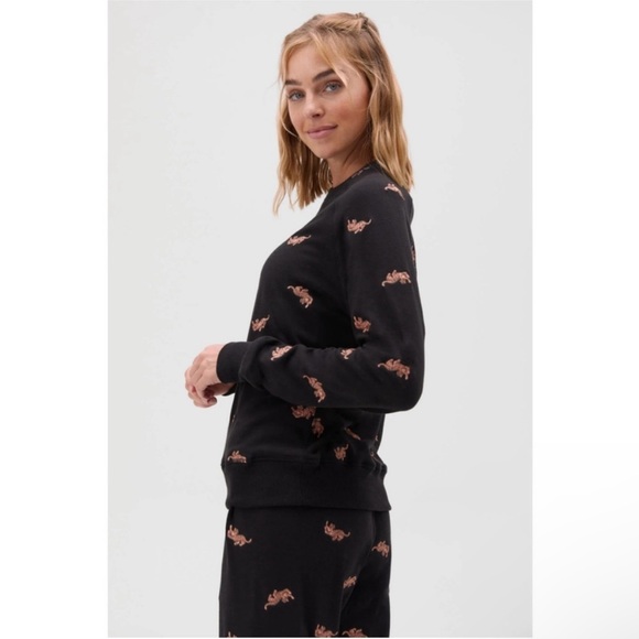 Spiritual Gangster Tiger Old School Pullover In Black Dits - Picture 4 of 8